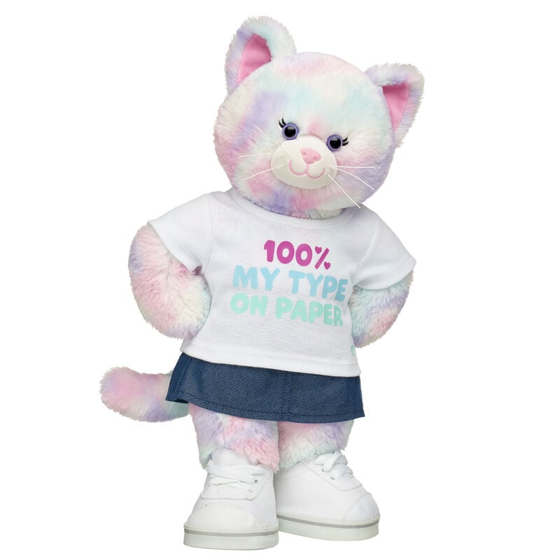 Pastel Swirl Kitty Stuffed Animal My Type Gift Set - Build-A-Bear Workshop®