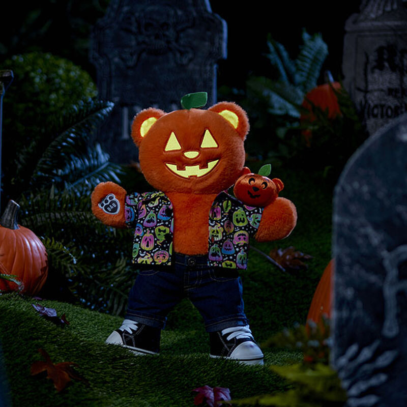 Pumpkin Glow Teddy Bear - Build-A-Bear Workshop®