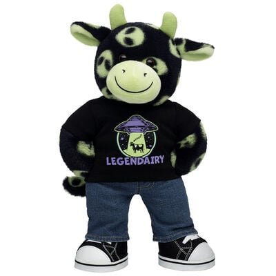 Alien Cow Stuffed Animal Gift Set