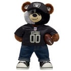 Las Vegas Raiders™ Football Teddy Bear Fan Hat and Football Gift Set