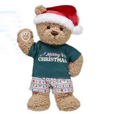 Timeless Teddy Bear Merry Christmas Gift Set