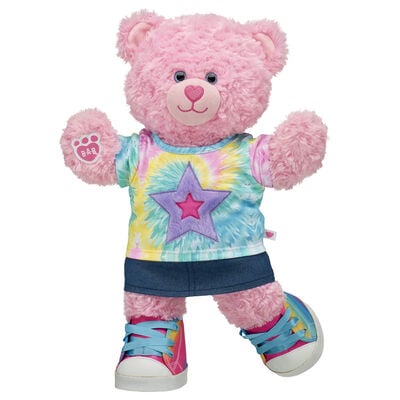 Pink Cuddles Teddy Bear Rainbow Gift Set 