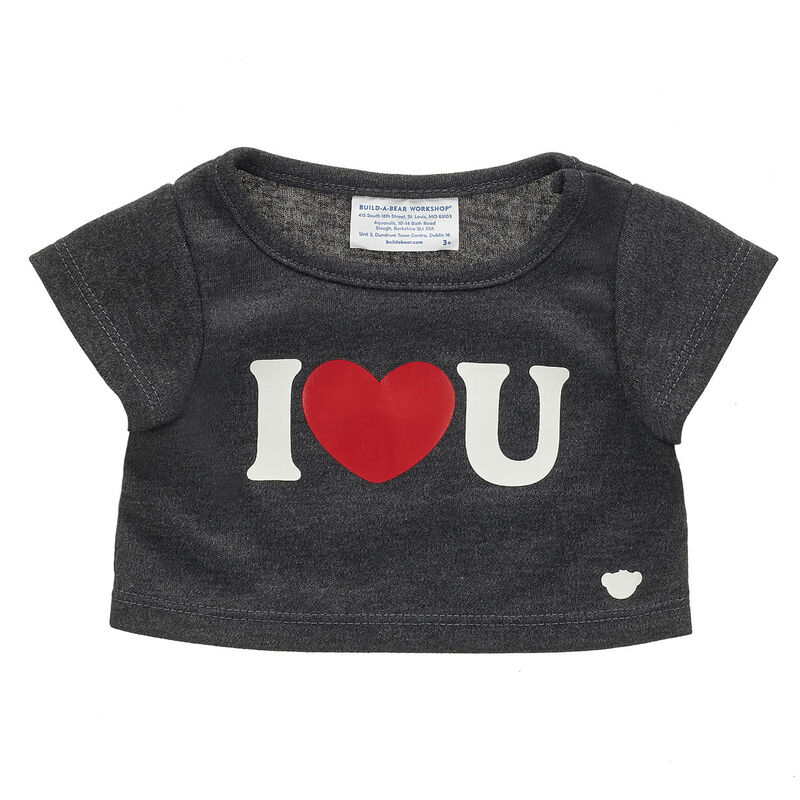 I Heart U Plush Toy T-Shirt - Build-A-Bear Workshop®