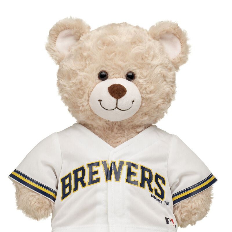Milwaukee Brewers&trade; Baseball Jersey for Plush Toys - Build-A-Bear Workshop&reg;