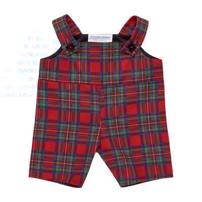 Holiday Tartan Overalls