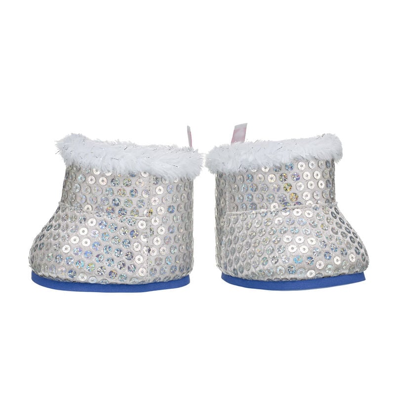 Honey Girls Sequin Fur Boots