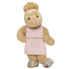 Pawlette™ Bunny Plush Pink Check Tweed Gift Set with Heels