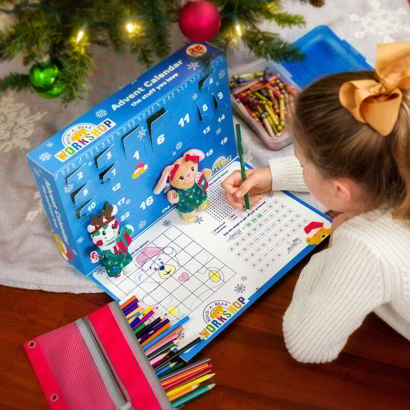 2025 Advent Calendar - 25 Pieces Included - Build-A-Bear Workshop®