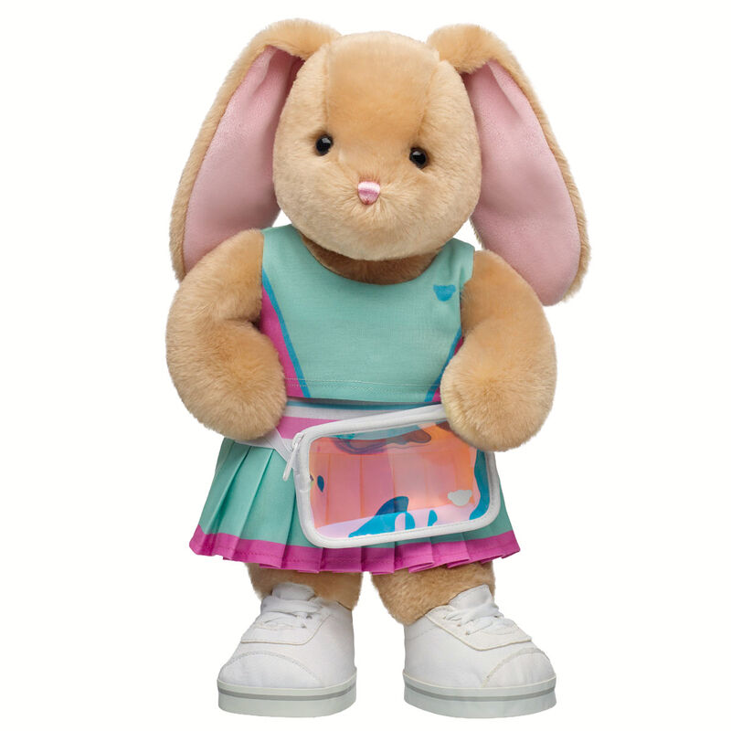Pawlette Bunny Plush Summer Athleisure Gift Set plush by Build-A-Bear