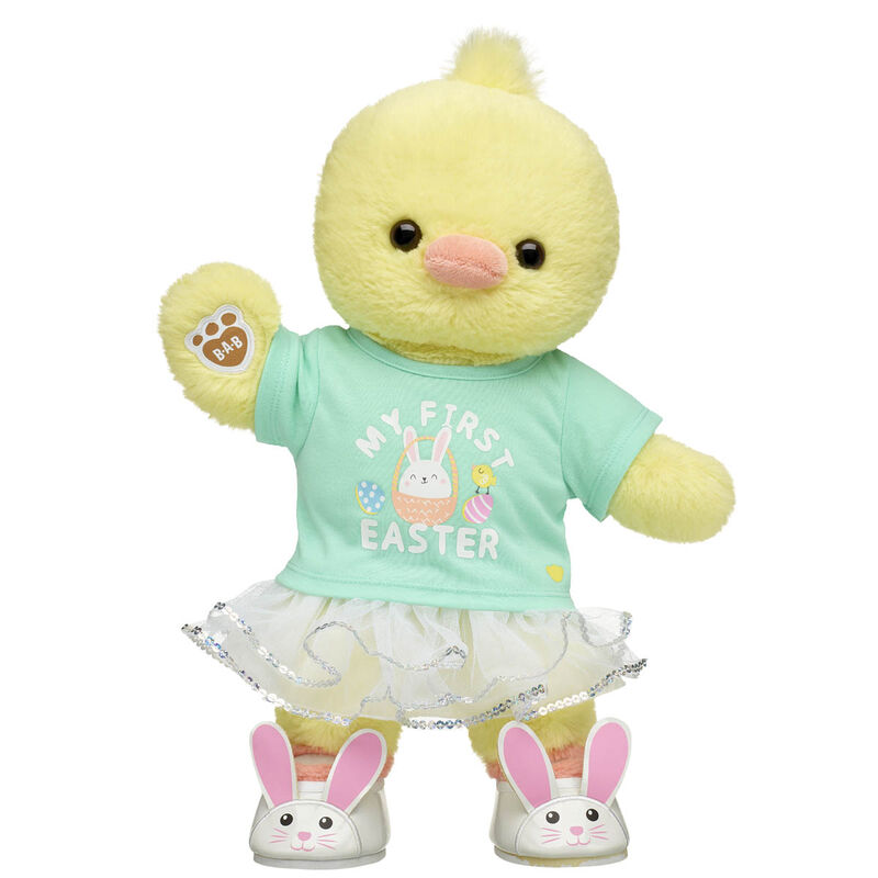Online Exclusive Sunshine Cuddles Chick Soft Toy First Easter Gift Set - Build-A-Bear Workshop®