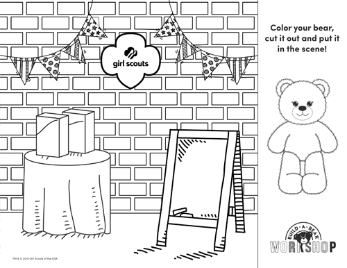 Coloring Pages Build A Bear