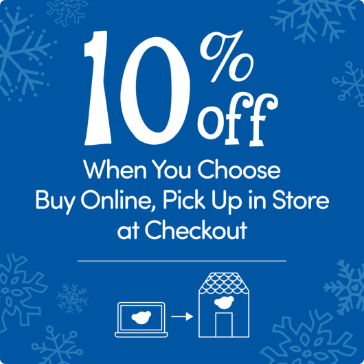 10% OFF All Pick-Up Orders for a Limited Time!