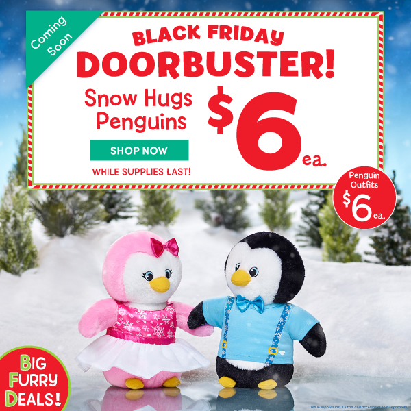 Build-A-Bear Workshop - Black Friday Door Buster