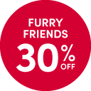 30% off Furry Friends