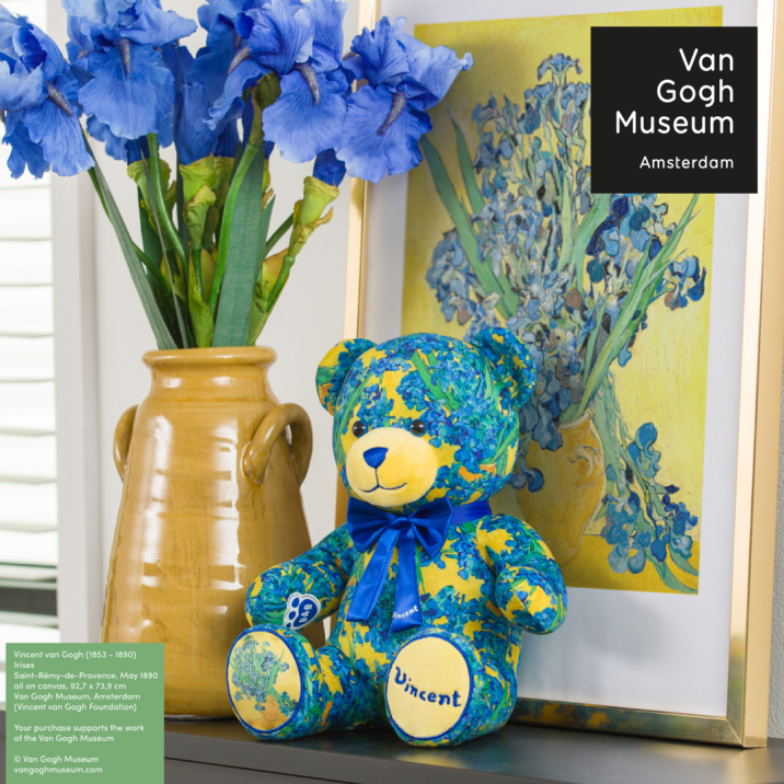 Introducing Van Gogh Museum Irises Bear!