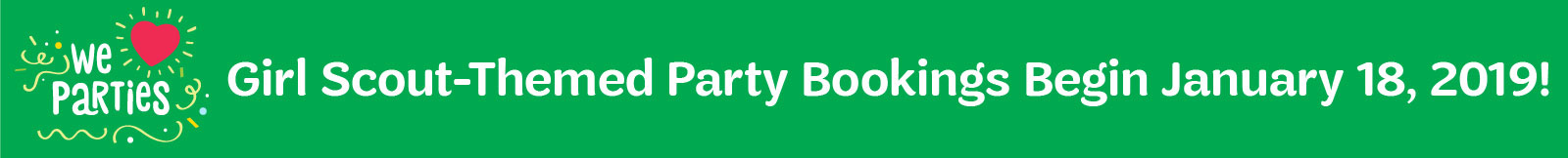 Girl Scouts Party Banner