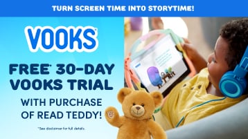 Exclusive Vooks Offer with Read Teddy Purchase!