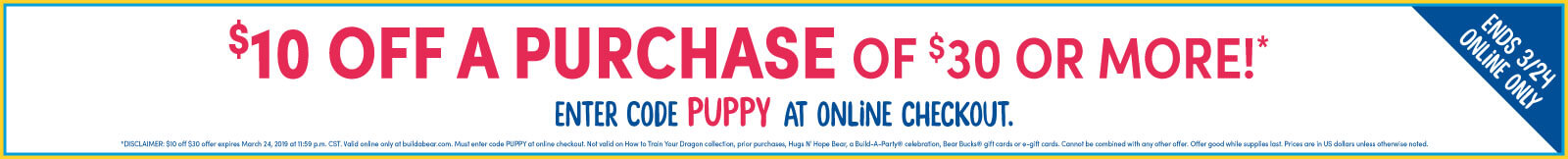 Unleash Special Puppy Day Savings