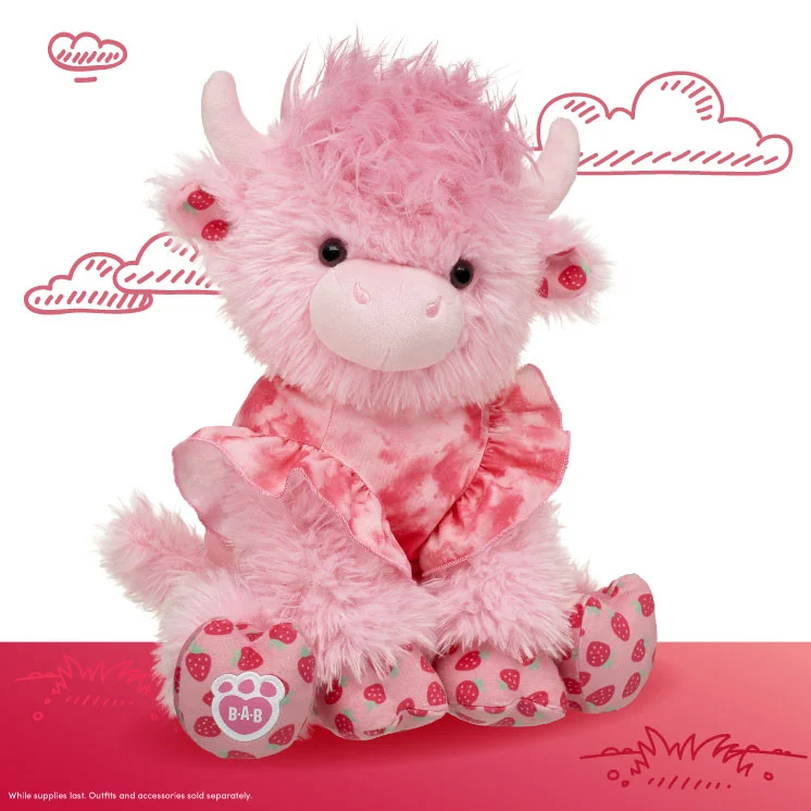 Strawberry Highland Cow