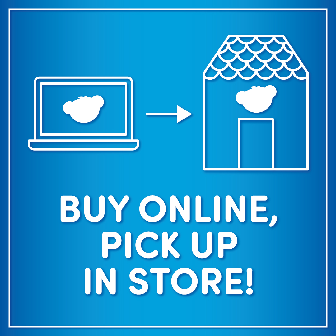 Buy Online, Pick Up In Store!