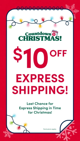 $10 OFF Express Shipping!