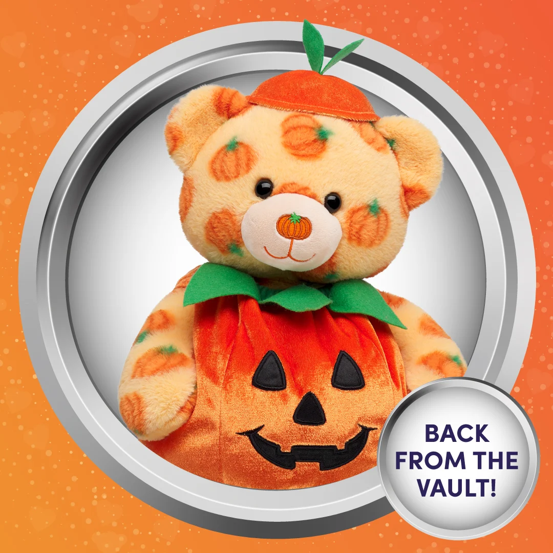 Pumpkin Pal Teddy Back from the Vault
