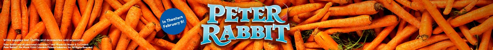 Peter Rabbit Category Banner