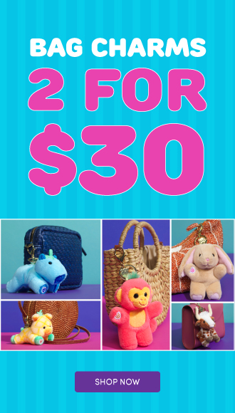 BAG CHARMS 2 FOR $30