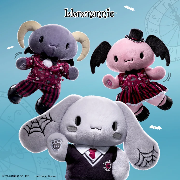 NEW Lloromannic&trade; and Spooky Webs Cinnamoroll&trade; Plush!