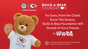 Build-A-Bear Foundation  Kansas City Chiefs 