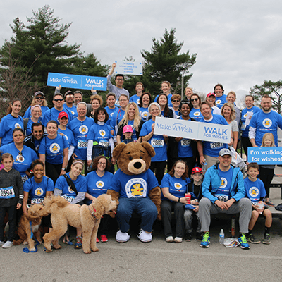 Build-A-Bear team members at charity event