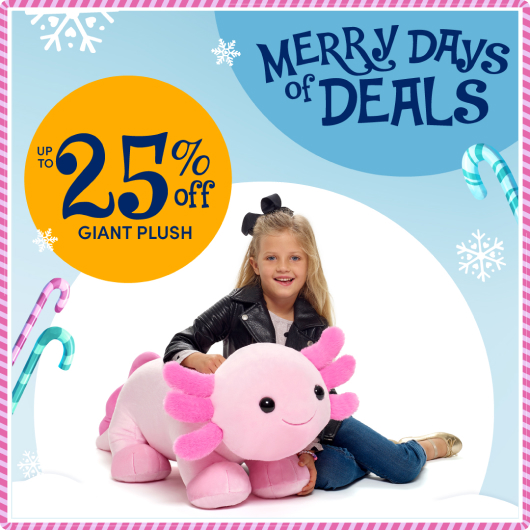 Up to 25% OFF Giant Plush