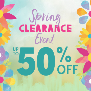 Spring Clearance Event - Up To 50% off