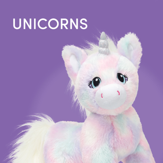 Build-A-Bear - Unicorn Stuffed Animals