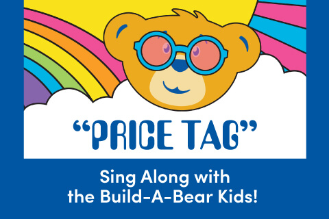 Price Tag - Sing Along With the Build-A-Bear kids! - Bear head illustration