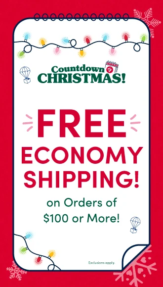 Free Economy Shipping over $100