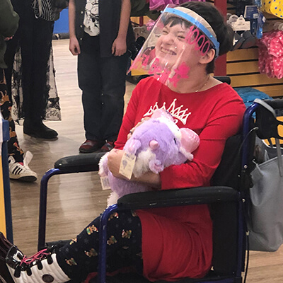 Cassidy at Build-A-Bear