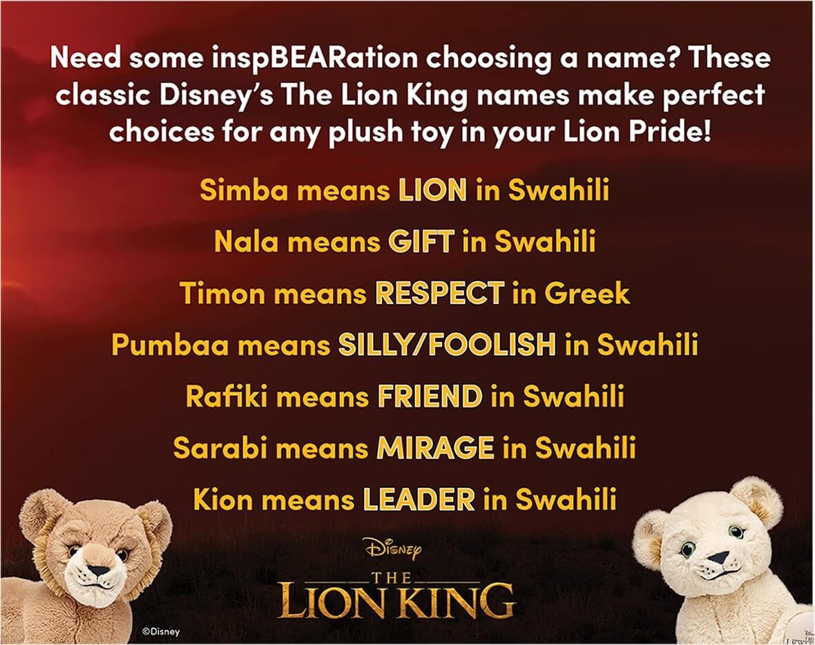 cute build a bear names
