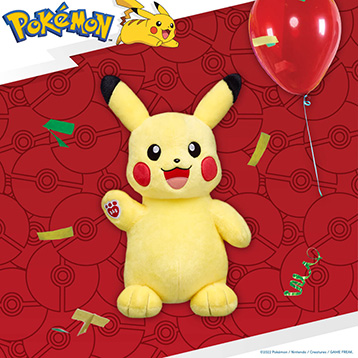 Pokémon-Themed Build-A-Bear Party Packages