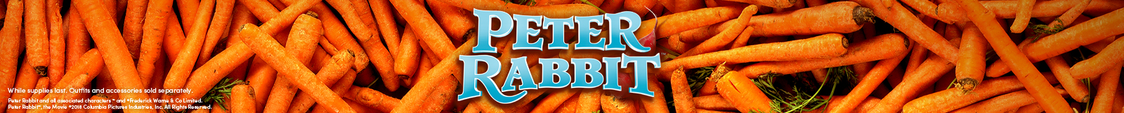 Peter Rabbit Category Banner