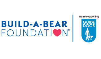 Build-A-Bear and The Guide Dogs for the Blind Association Logos