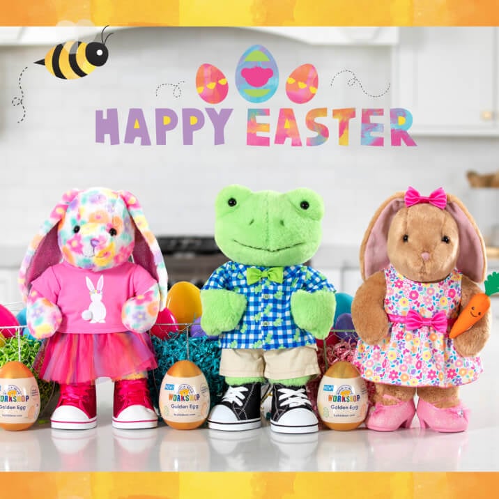 Easter Stuffed Animals, Teddy Bears & More BuildABear®