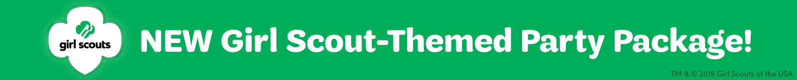 Girl Scouts Party Banner