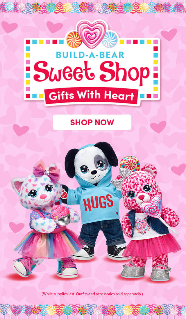 build a bear valentines clothes