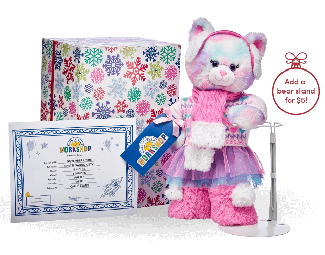latte teddy build a bear