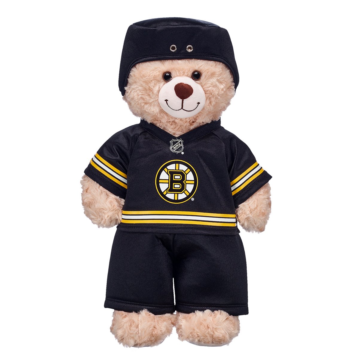 Boston Bruins Personalized 10'' Plush Bear - Black