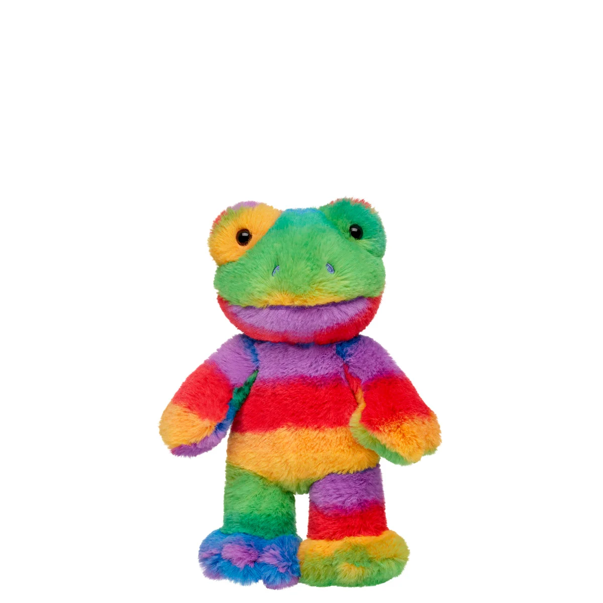 Build-A-Bear Buddies Mini Rainbow Frog Stuffed Animal