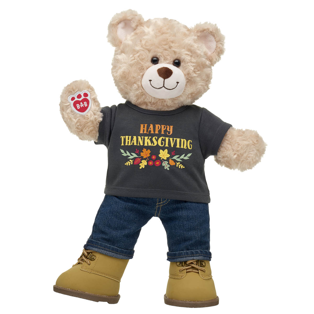 Happy Hugs Teddy Thanksgiving Gift Set Build A Bear