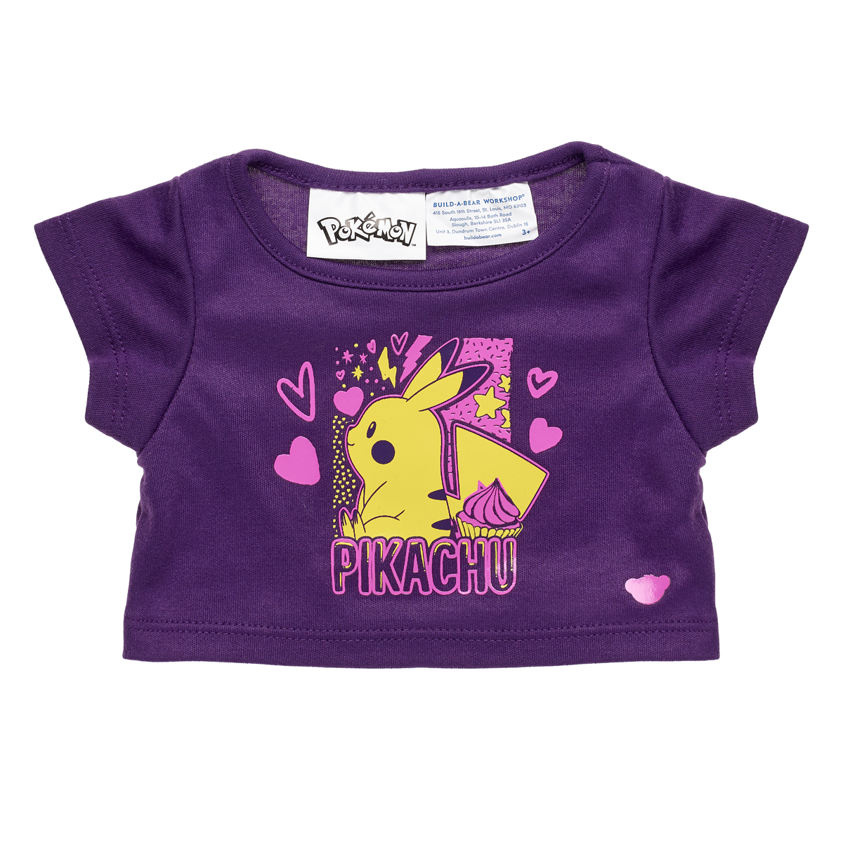 Tee-shirt garçon Pokemon - bleu azur, Garçon