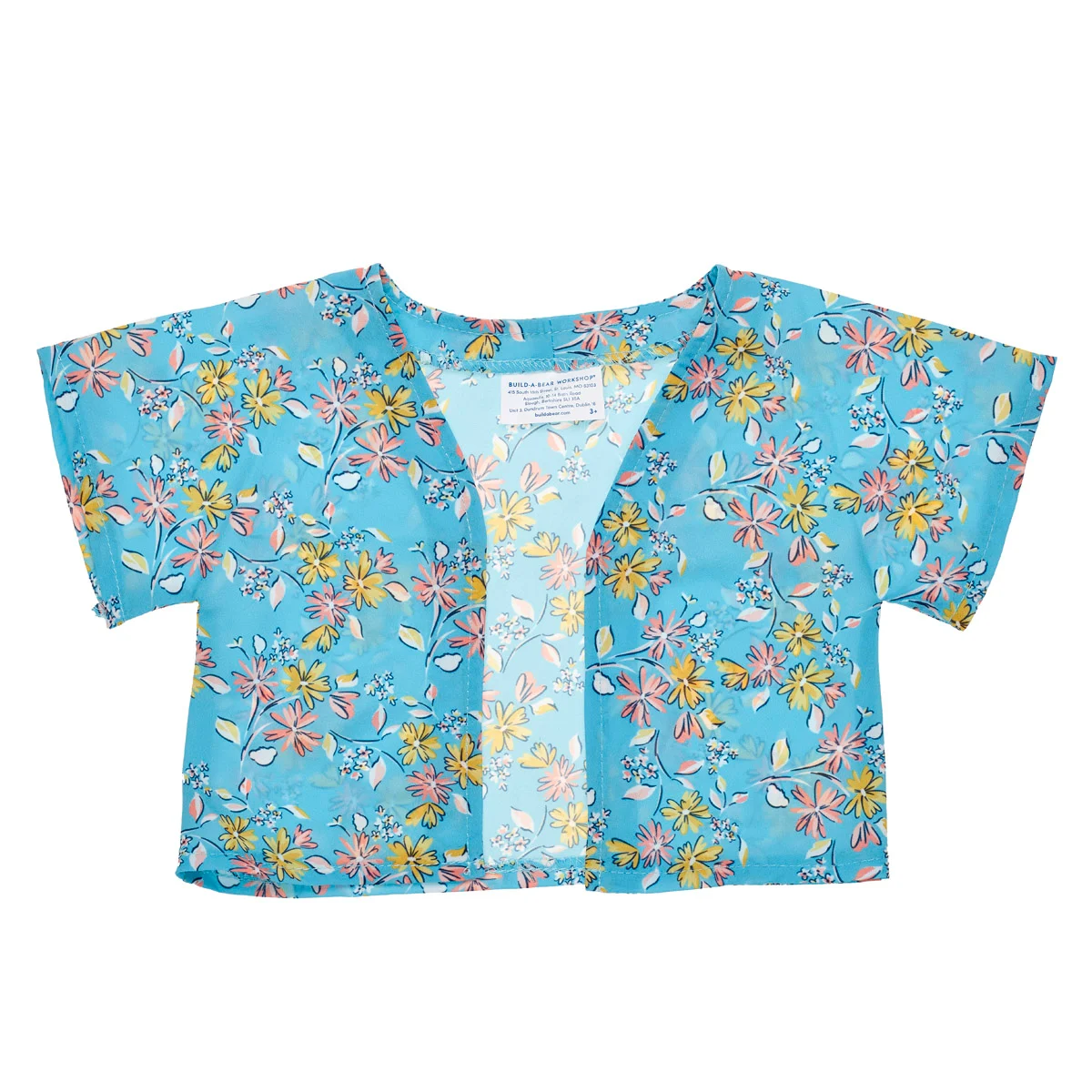 ビルドアベア　Build-A-Bear お正月衣装　着物　紋付袴　アウトフィット Floral Kimono for Stuffed Animals | Build-A-Bear®